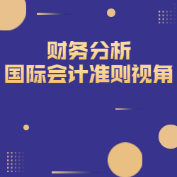《财务分析---国际会计准则视角》