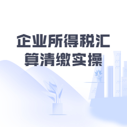 《企业所得税汇算清缴实操》