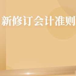 《新修订会计准则》