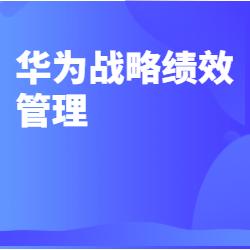《华为战略绩效管理》
