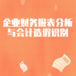 《企业财务报表分析与会计造假识别》