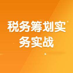 《税务筹划实务实战》