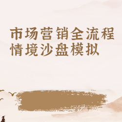 《市场营销全流程情境沙盘模拟》